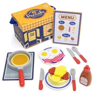 Kids Toy Play Food Set Pancakes and Accessories